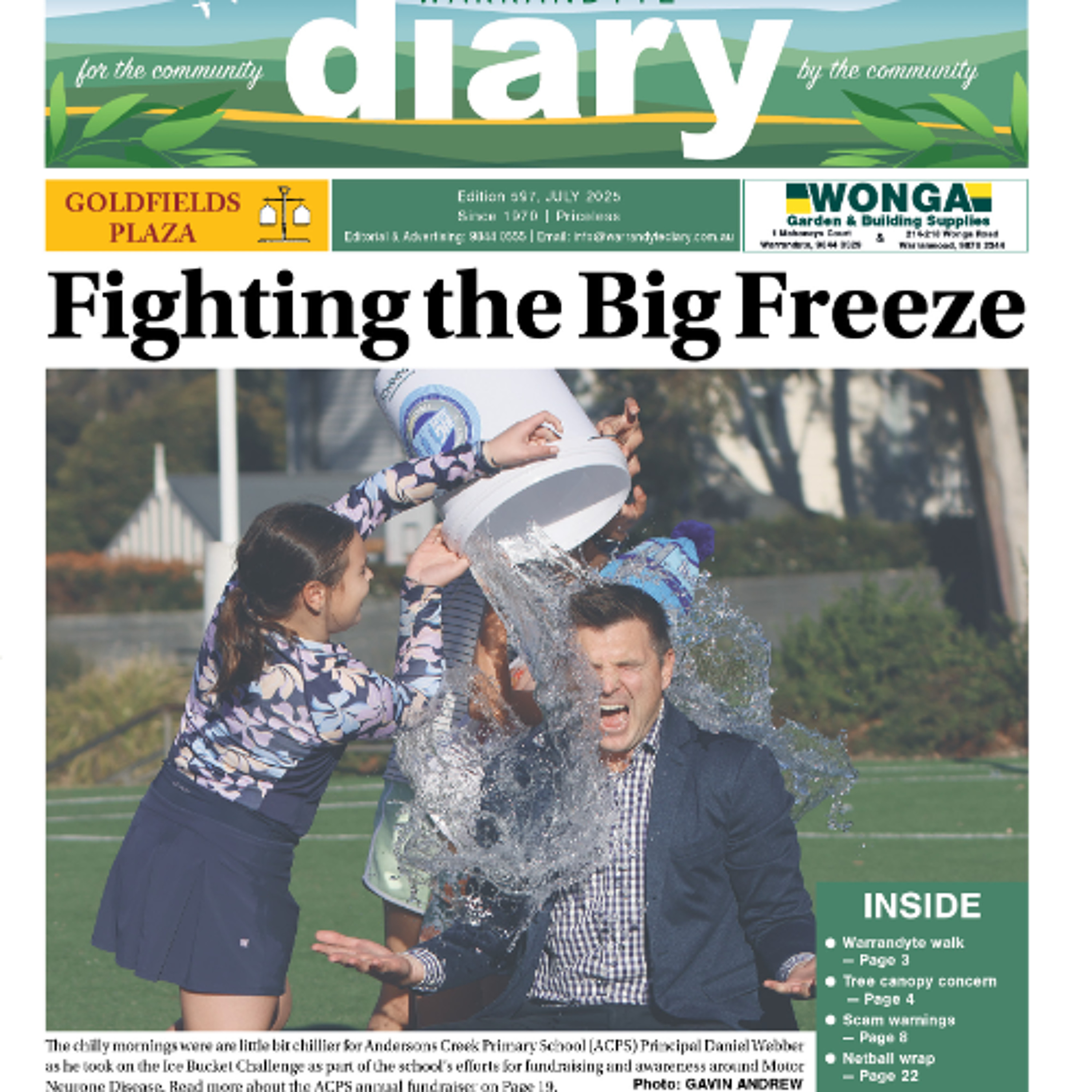 Reading of the Warrandyte Diary articles