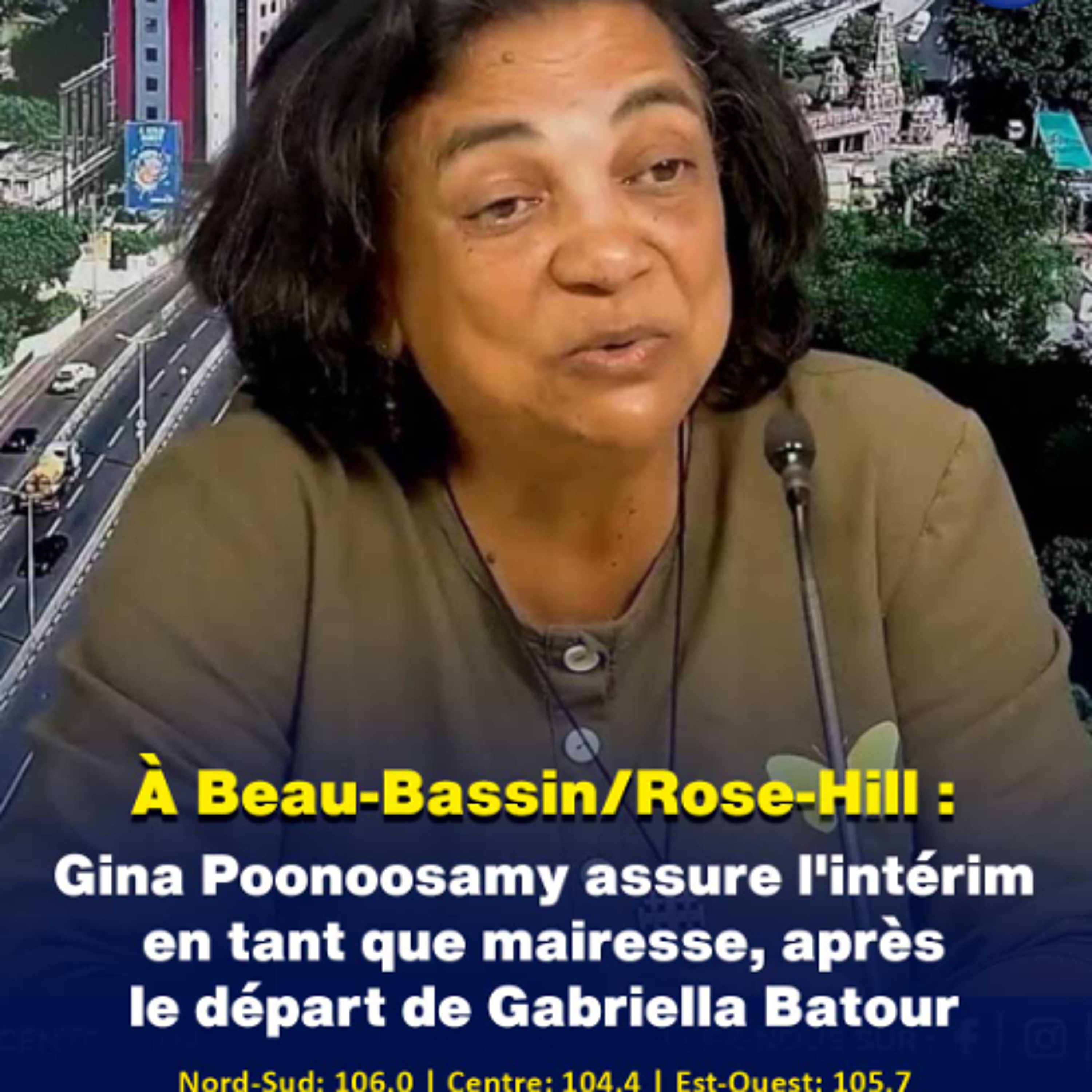 À Beau-Bassin/Rose-Hill : Gina Poonoosamy assure l'intérim en tant que mairesse, après le départ de Gabriella Batour