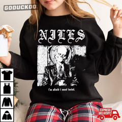 Niles I'm Afraid I Must Insist Skeleton Man Shirt