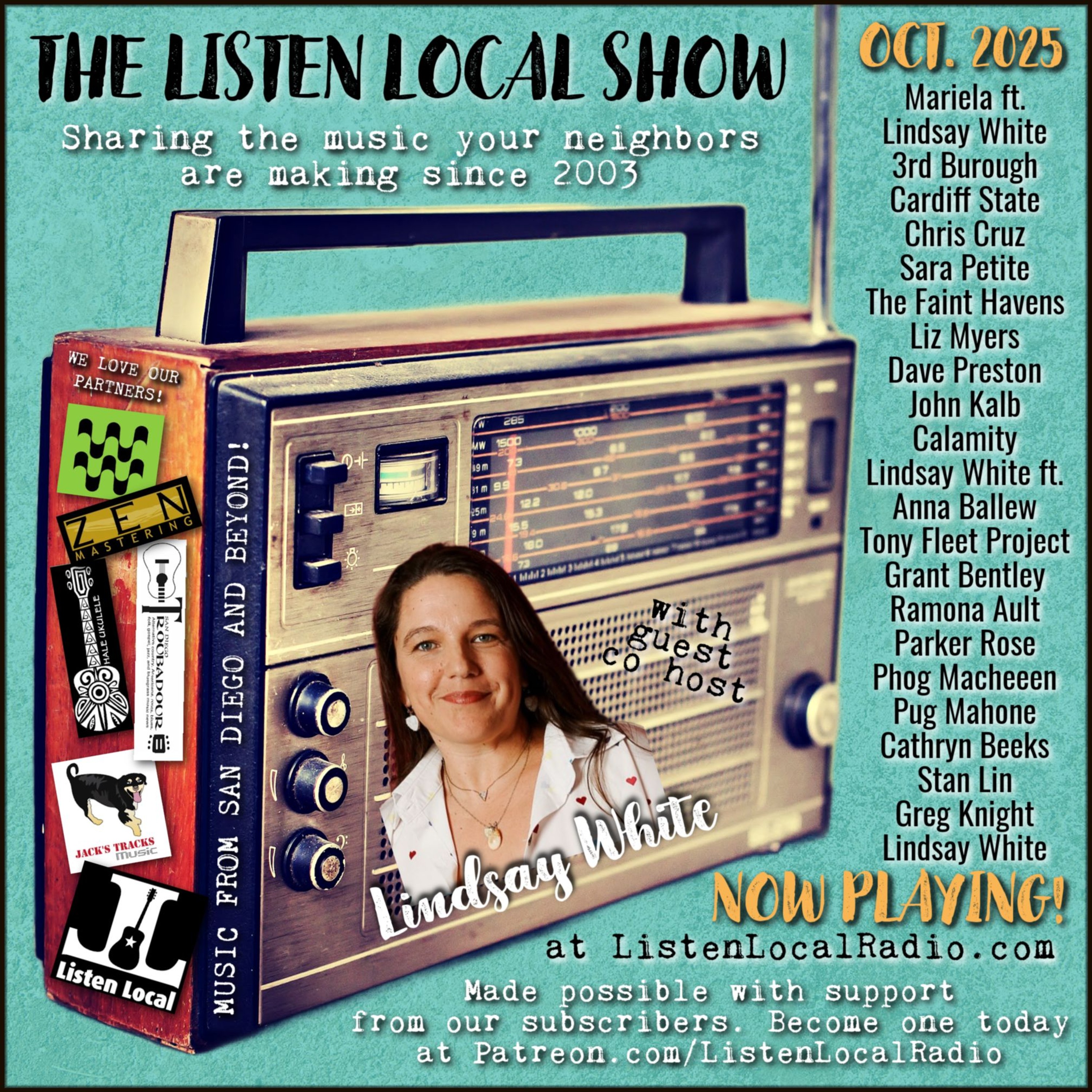 OCTOBER 2025 Listen Local Show