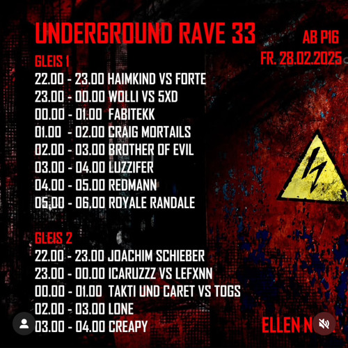 Underground Rave 33 [Set Cut]
