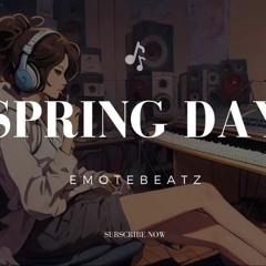 ' Spring Day ' Smooth Wonderful Saxophone Rap Beat | Prod. Emotebeatz