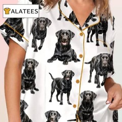 Black Labrador Pajama Set