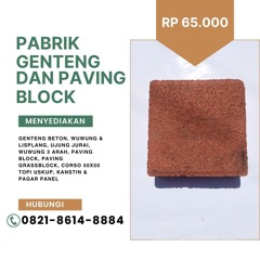 Desain Paving Topi Uskup Untuk Area Publik Yang Menarik