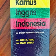 (✔Download✔ Kamus Inggris Indonesia: An English-Indonesian Dictionary