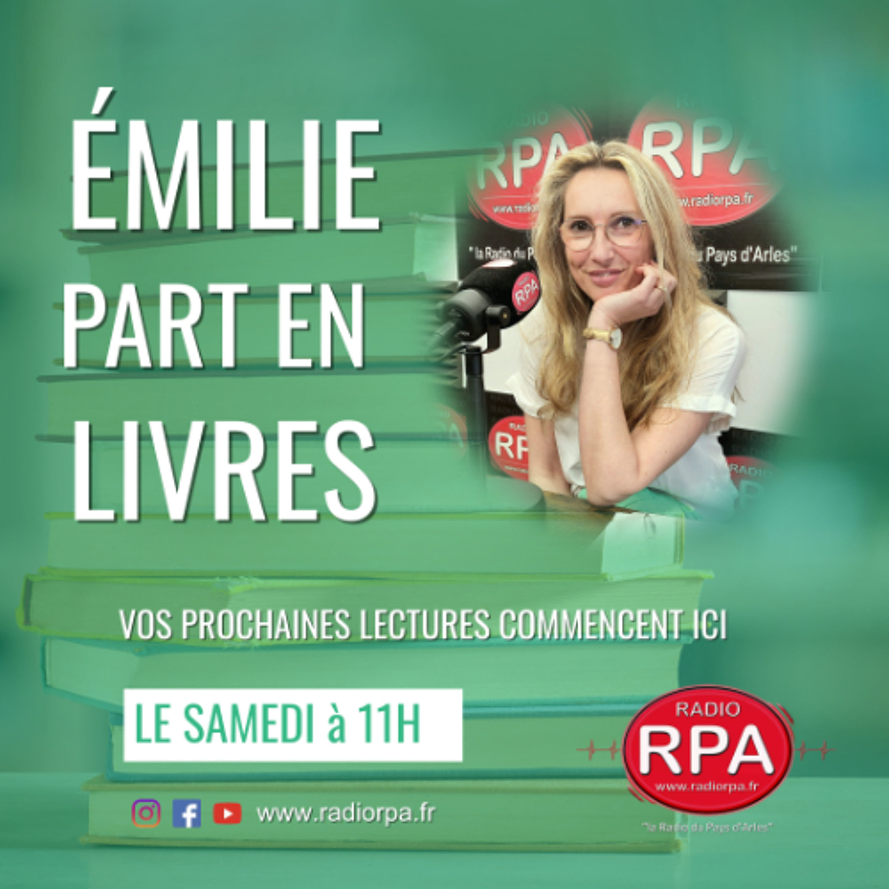 Un polar déjanté à découvrir ! Emilie part en livres - Radio RPA