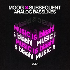 moog analog basslines Vol. 1