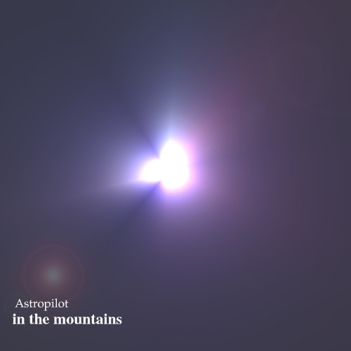 Astropilot. in the mountains