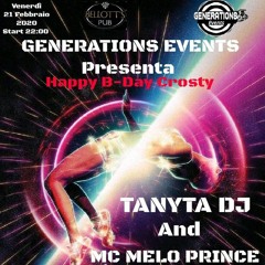 Tanyta & MC Melo Prince With MC Lhens@Happy B - Day Crosty (Bellot's Pub) Cappella Cantone (CR)