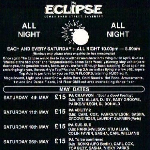 Top Buzz - Live @ The Eclipse '2' - 1991 - Side A
