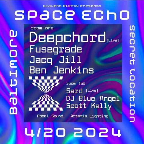 Blue Angel's Deep House Set Space Echo 4/20 2024