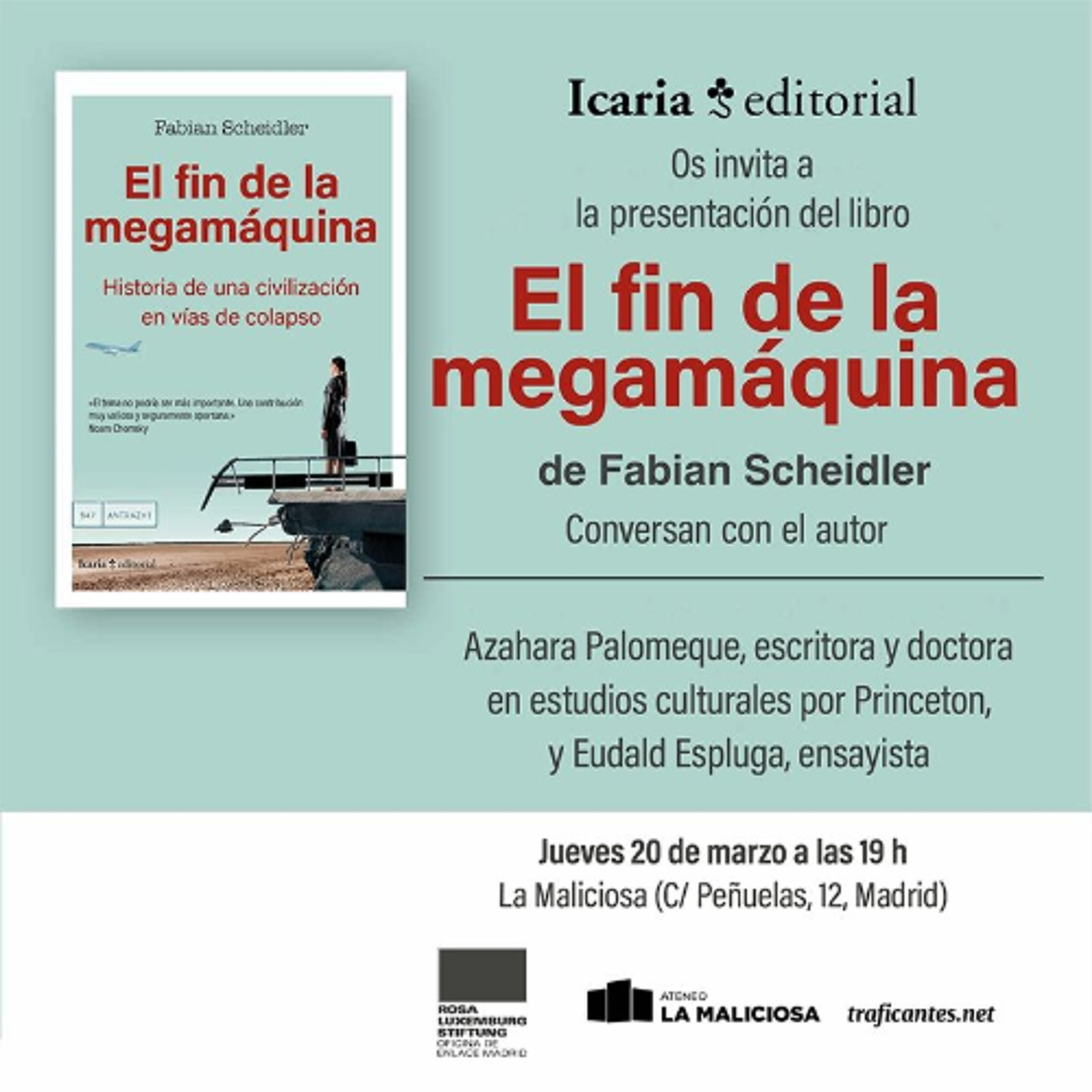 Presentación del libro El fin de la megmáquina. Historia de una civilización en vías de colapso episode artwork