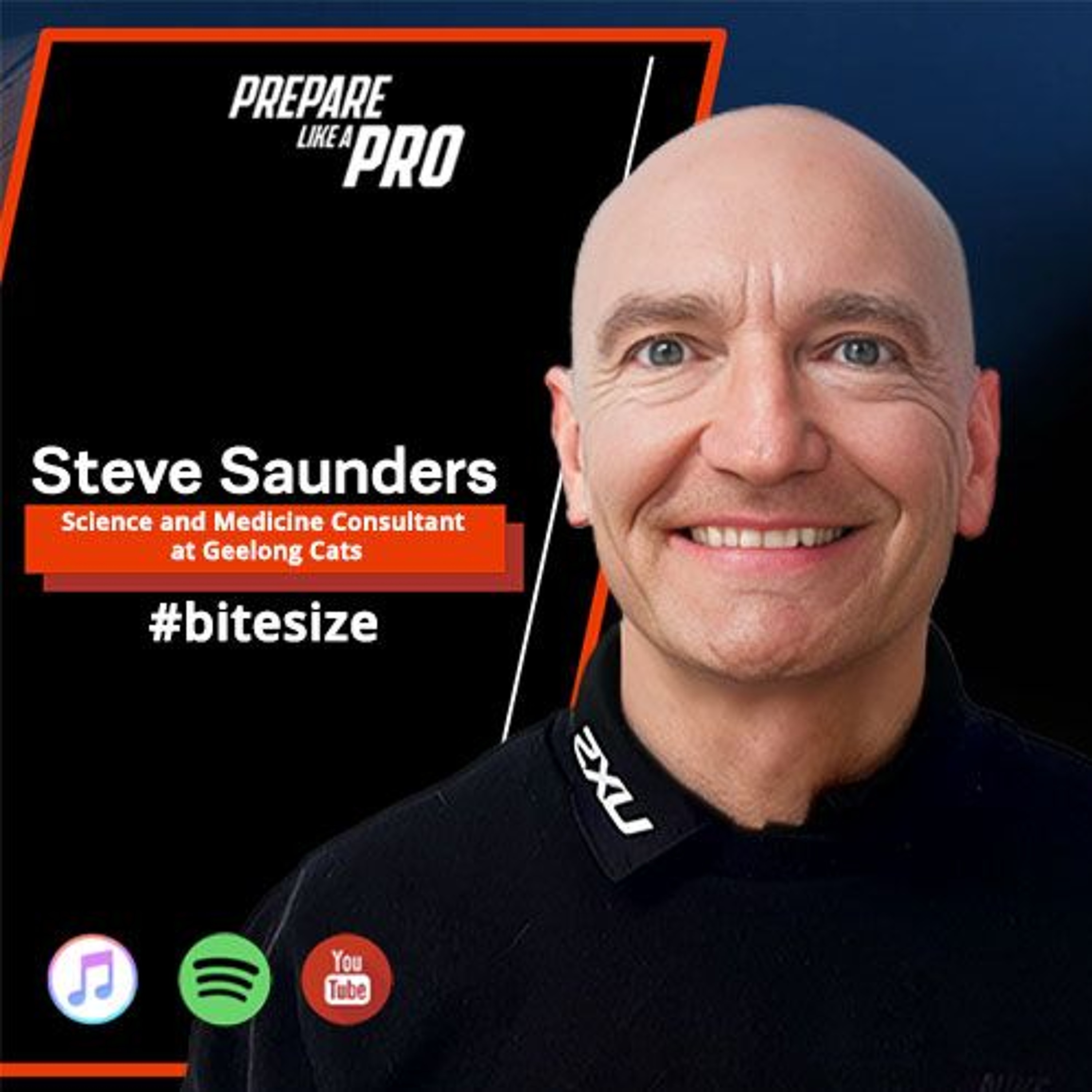 #bitesize - Steve Saunders, Integrating performance and medical science for team success episode artwork