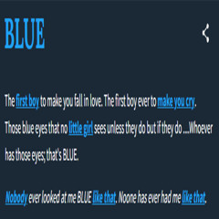 The Blues - M3hreee