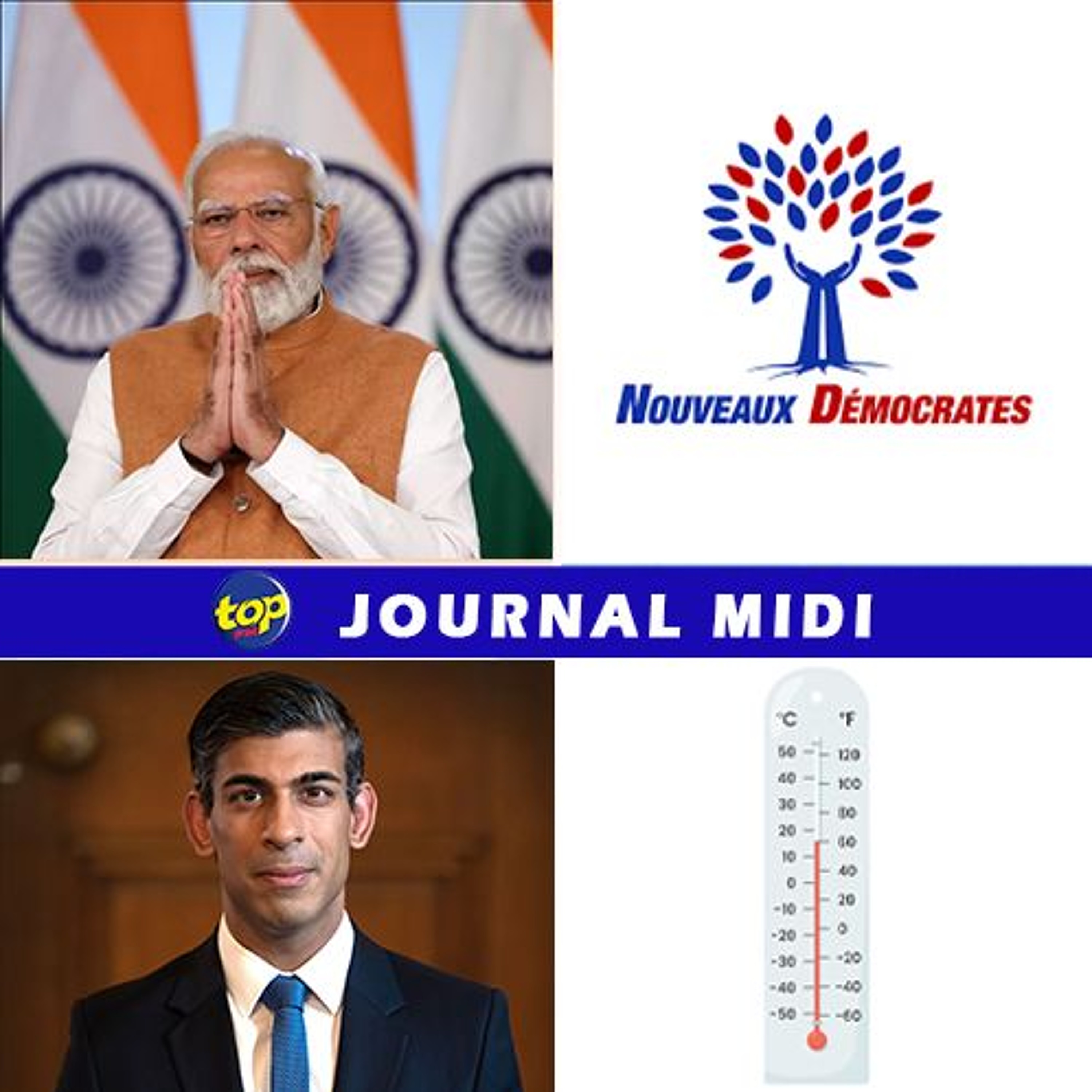 Le journal de midi de ce mardi 4 juin 2024