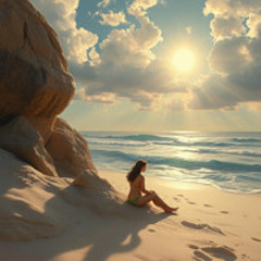 In the sunlight