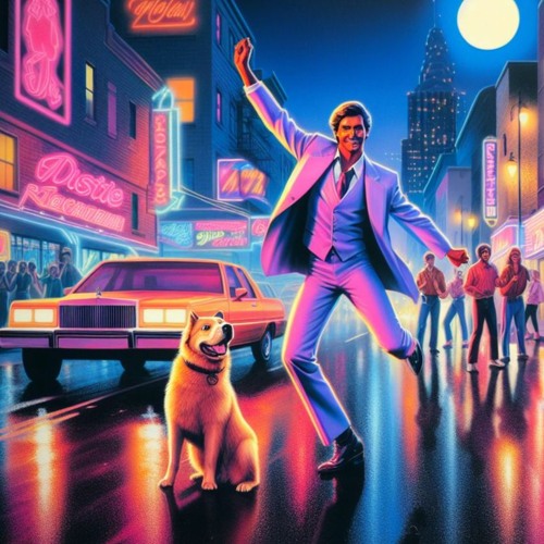 Paws in Neon Light