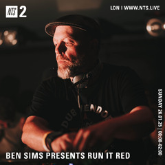 BEN SIMS pres RUN IT RED 118. Jan 2025