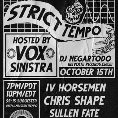 Negartodo @ Strict Tempo 15.10.20