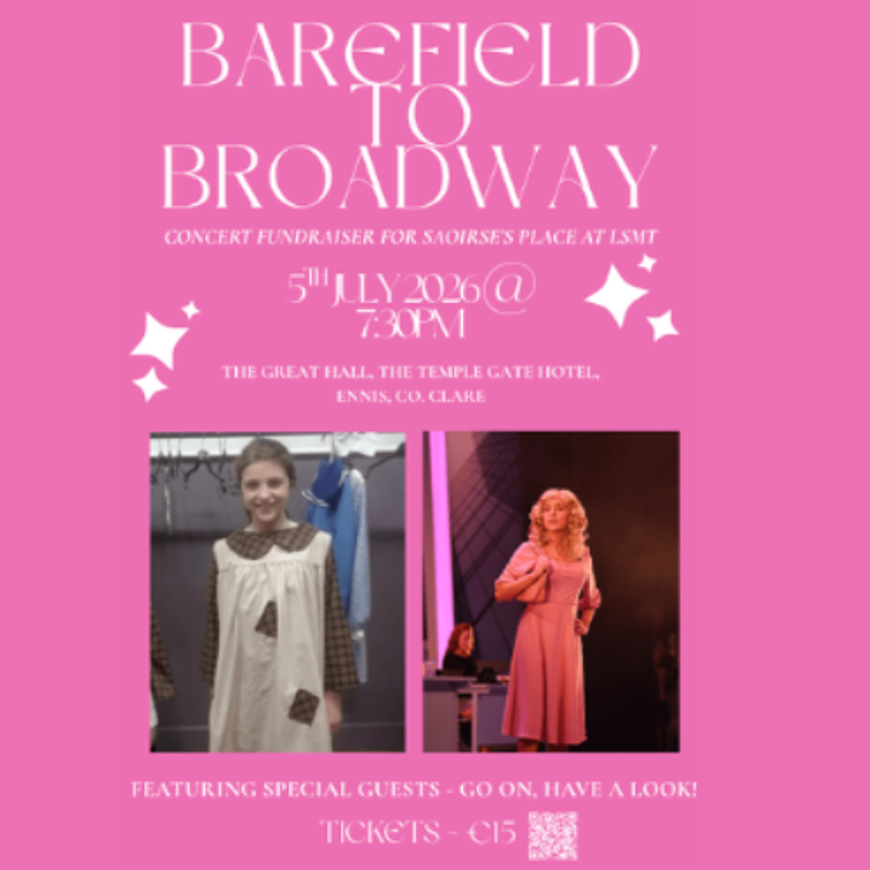 Barefield To Broadway: Concert Fundraiser For A Place At LSMT