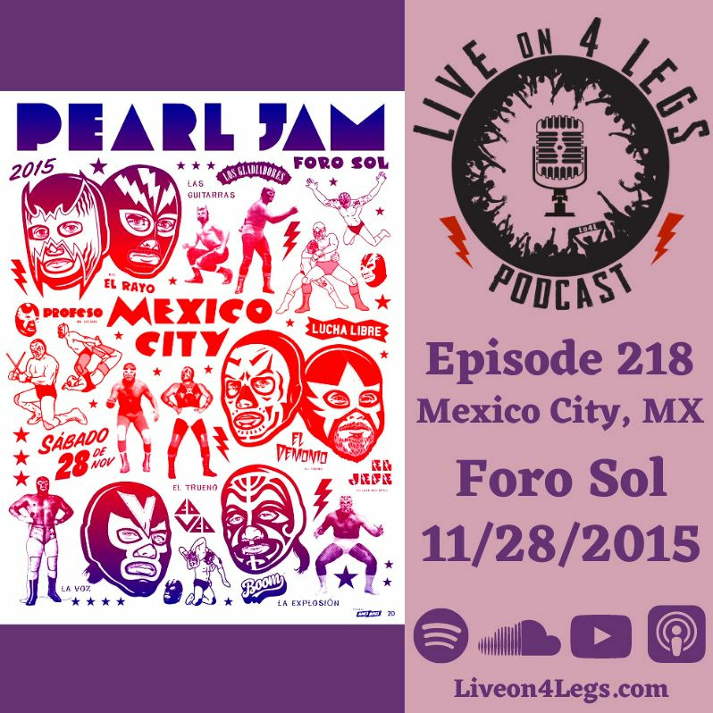 Live On 4 Legs: Pearl Jam Podcast