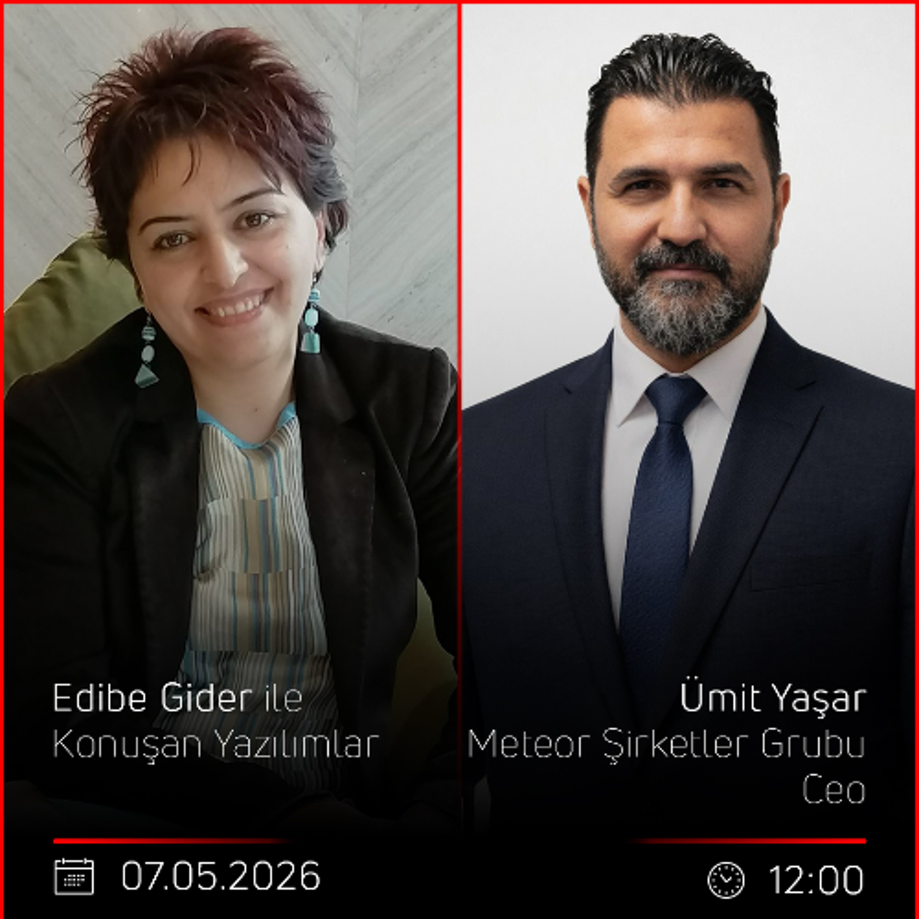 Ümit Yaşar – Edibe Gider ile Konuşan Yazılımlar