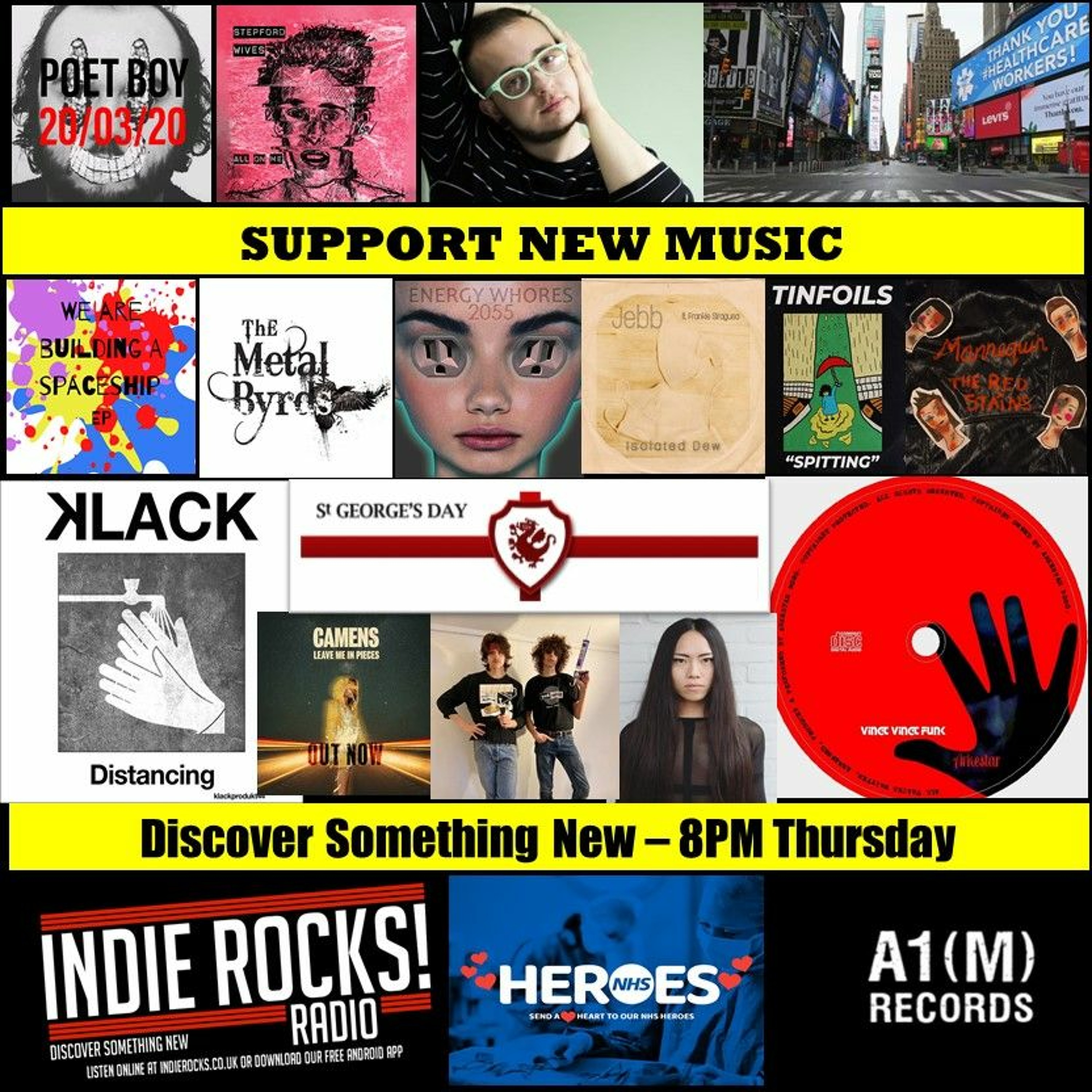 A1M new Music Show - Discover New Music - Indie Rocks Radio