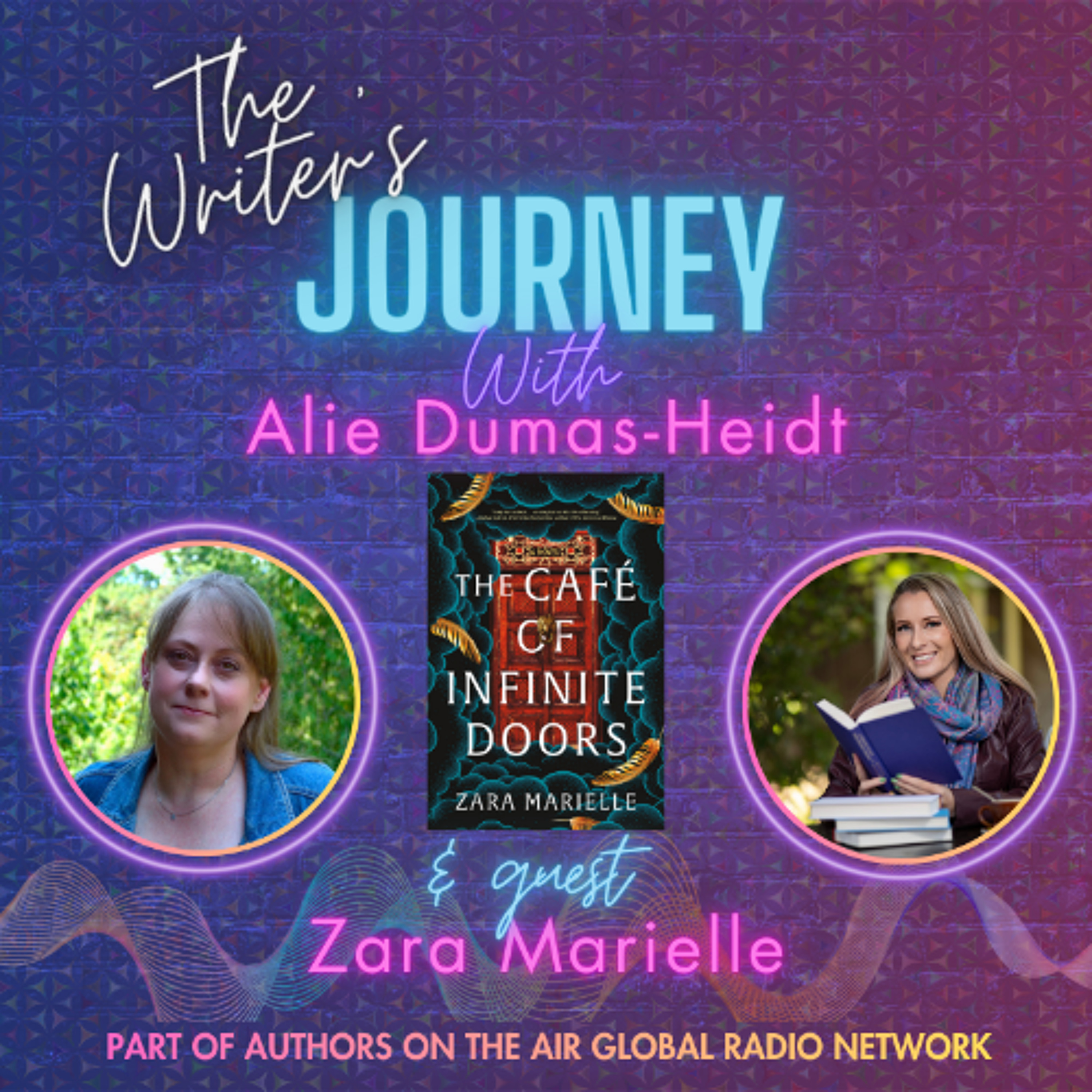 Zara Marielle - The Cafe of Infinite Doors - The Writer's Journey episode artwork