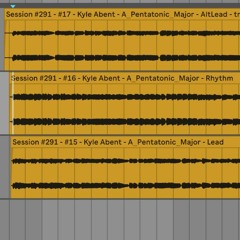 Session #291 - #19 - Kyle Abent - A Pentatonic Major - Lead+Rhythm+AltLead