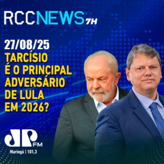 Lula coloca Tarcísio como principal concorrente em 2026