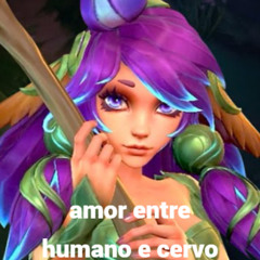 amor entre humano e cervo