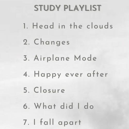 [04/03/2022] STUDY PLAYLIST  - HAYD