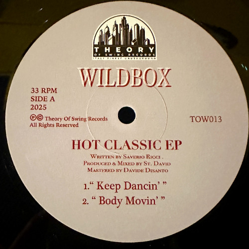 PREMIERE: WILDBOX - KEEP DANCIN' [THEORY OF SWING]