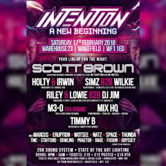 HOLTY & IRWIN @ INTENTION - MC'S SPACE-NATZ-MARCUS-ELL-ERUPTION