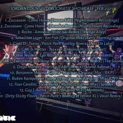 PROGMATIC SHOWCASE FEB 2025 - JORDAN COUNSEL