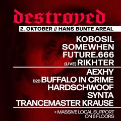 Lola White @ Destroyed, Hans-Bunte-Areal Freiburg 02.10.2024 | Uptempo Set