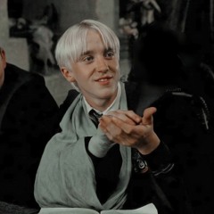 Draco Malfoy talking to you/study session