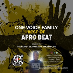 One Voice Family Best Of Afro Beats Mixed By Sel Bigpapa