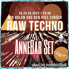 Anne Bar Set - RAW TECHNO - Der weiße Hase Club 25022K23