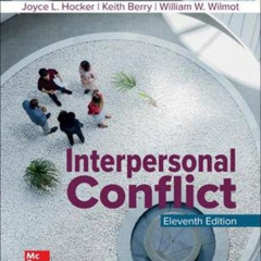 FREE EPUB 🗃️ ISE Interpersonal Conflict (ISE HED COMMUNICATION) by  Joyce L. Hocker,