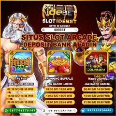 IDEBET Link Daftar Judi Tembak Ikan Pakai Bank Aladin Resmi