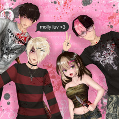 korpsebunny - molly luv <3 (Feat. kmrnxo, Pr0xy, 1stress)