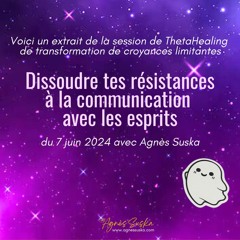 Extrait de session de ThetaHealing "Dissoudre tes résistances à la communication avec les esprits