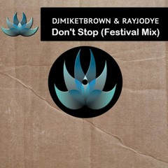 Don't Stop (Festival Mix) - DJMIKETBROWN & Rayjodye