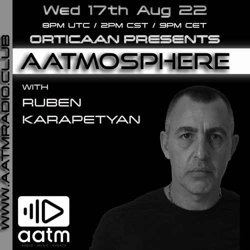 Ruben Karapetyan -  For Aatmosphere on AATM Radio