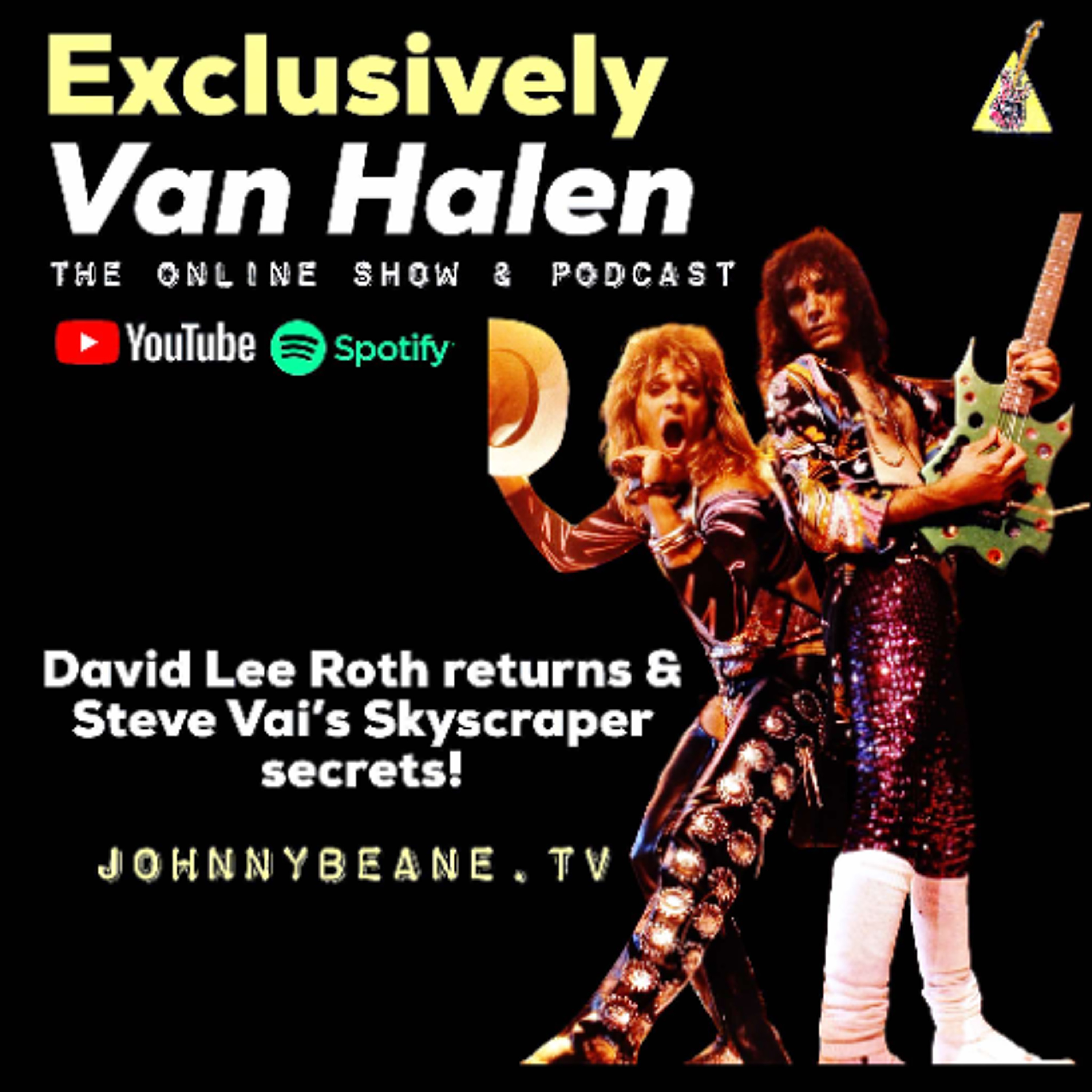 Exclusively Van Halen: David Lee Roth Returns! Steve Vai’s ‘Skyscraper’ Secrets Revealed! 🎸1/30/25 episode artwork