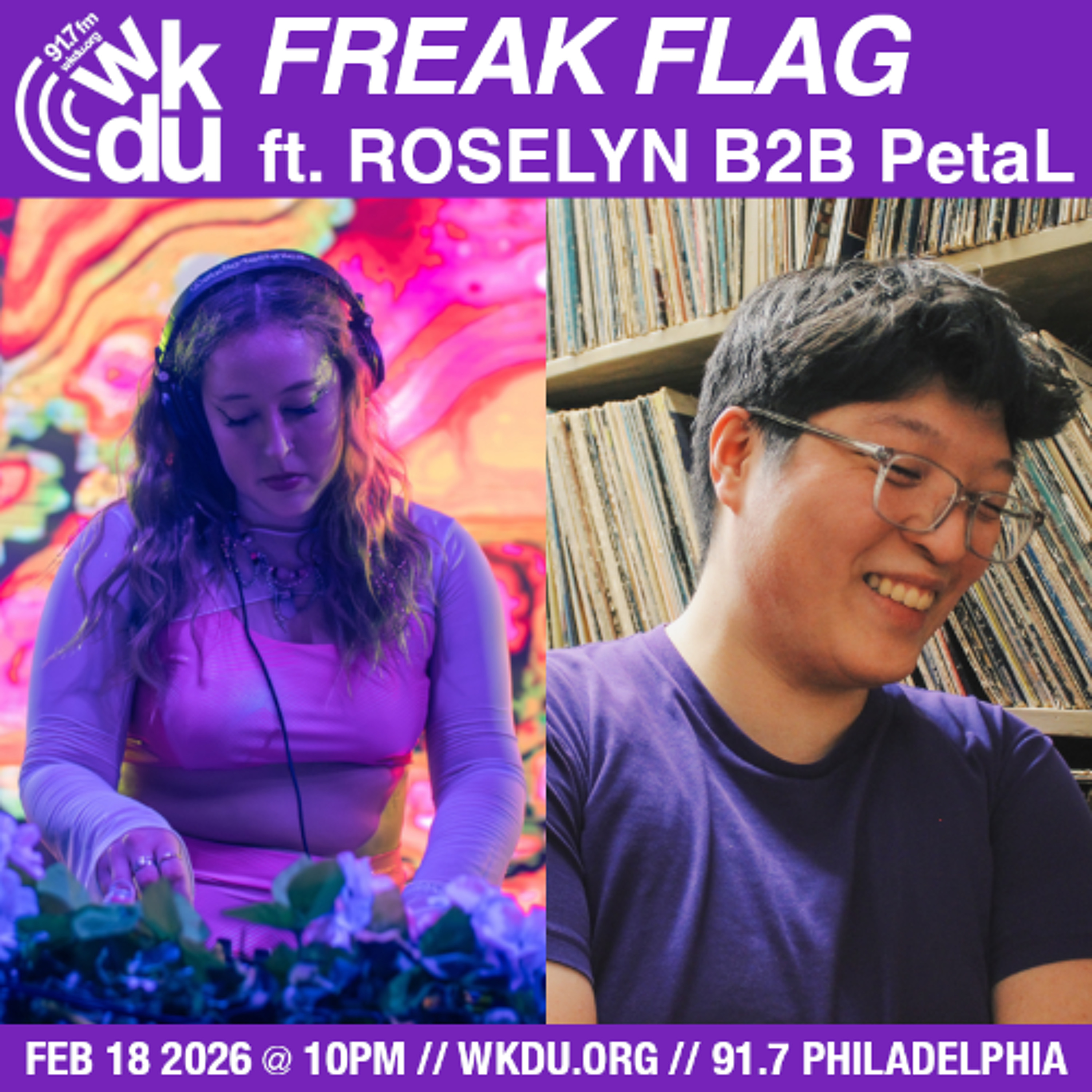 Freak Flag | Roselyn B2B PetaL | 2026-02-18 episode artwork