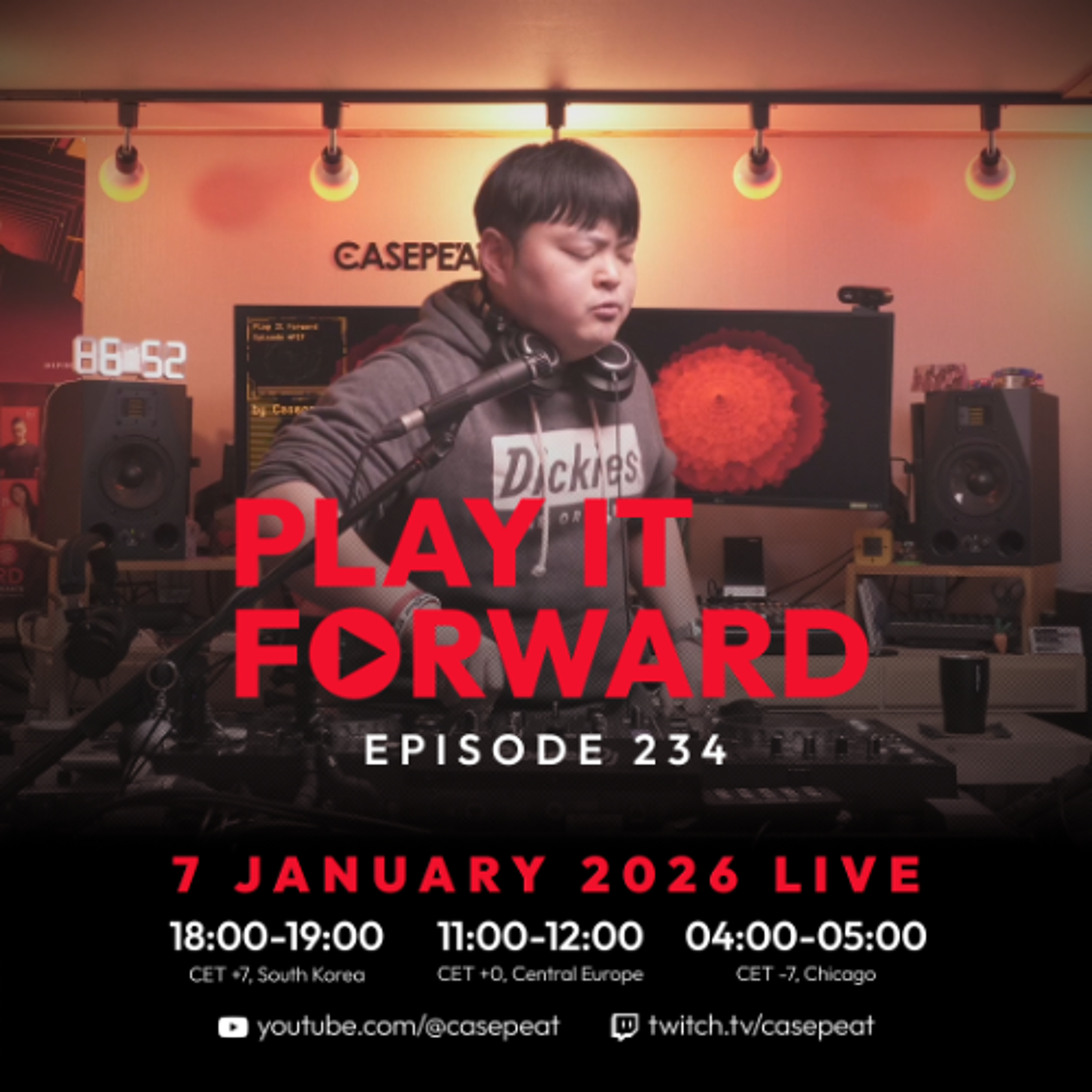 Play It Forward Ep. 234 [Trance & Progressive] by Casepeat - 01/07/26 LIVE episode artwork