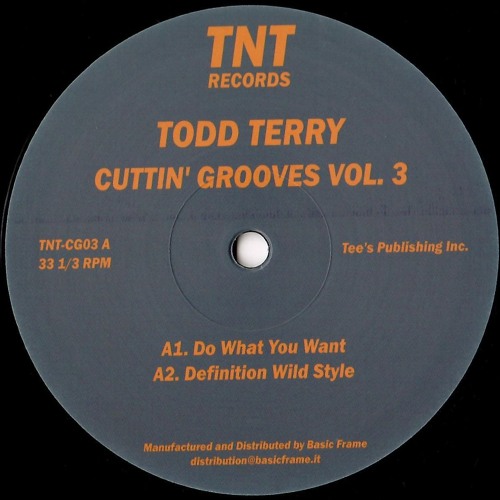 TNT-CG03 / Todd Terry - Cuttin' Grooves Vol. 3