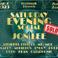 Live @ Saturday Evening Social with Jon Lee March 2023